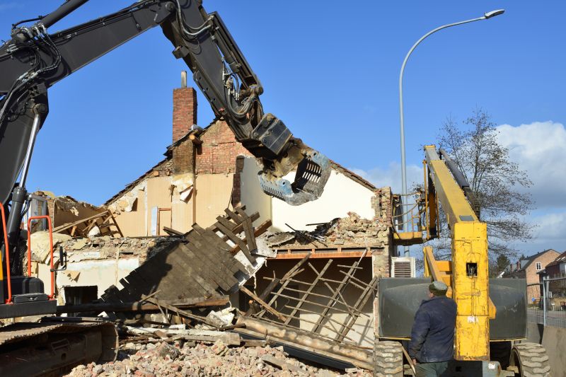Demolition Equipment in Action