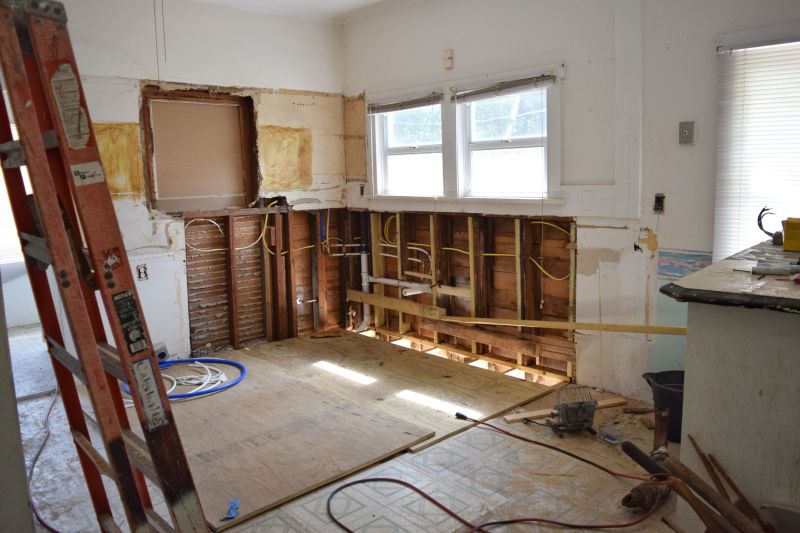 Kitchen Wall Demolition in Sacramento, CA