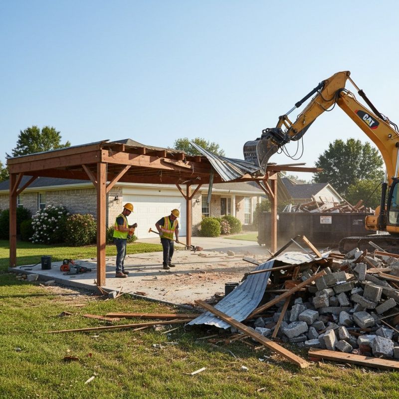 Terrace Demolition in Sacramento, CA
